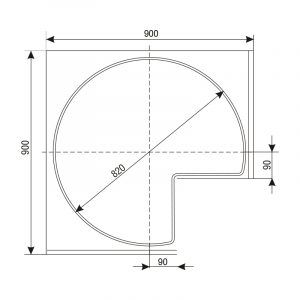 Plano bandeja