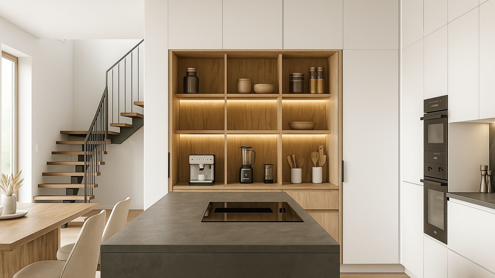 Muebles escamoteables para cocinas
